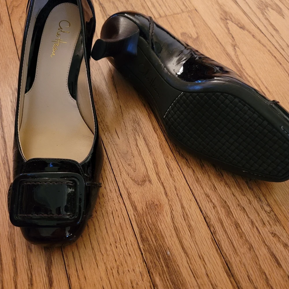 Purple Cole Haan Kitten Heel Pumps - Picture 2 of 4